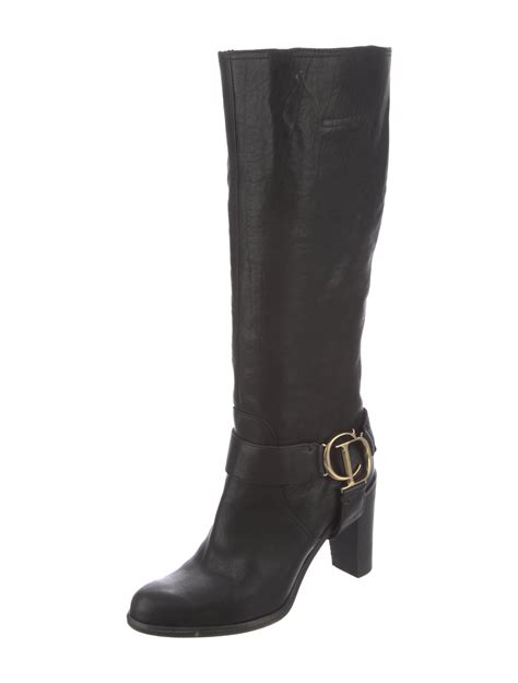 Christian Dior 2018 Leather Riding Boots 